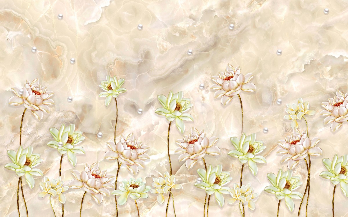 Мраморные кувшинки